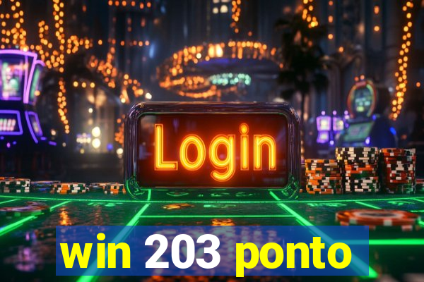 win 203 ponto